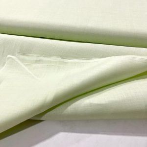 Pure 100% Linen Fabric Light Aqua Green
