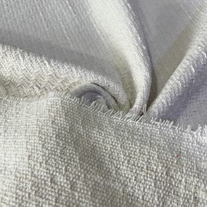 Klassische Baumwolle Tweed - Chanel Stoff Weiß