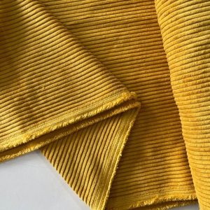 Italian Corduroy Mustard Fabric